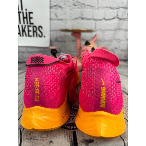 Nike ZoomX Streakfly Running Shoes Mens 11.5 Pink Orange Black Athletic Sneakers main image 4